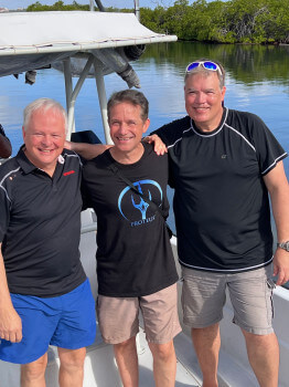 Fabien Cousteau, Brian Helmuth, Mark Patterson